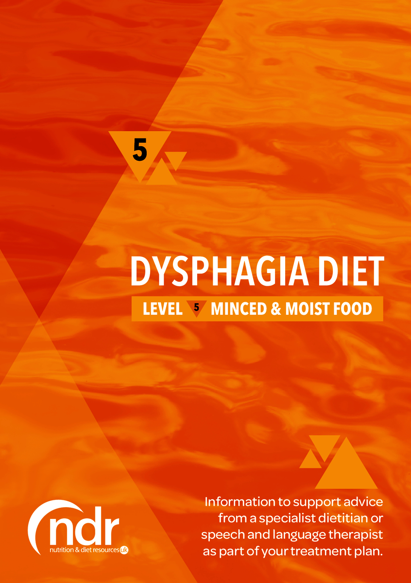 Dysphagia Diet Level 5 Nutrition And Diet Resources